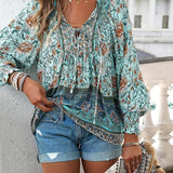 Arya - Blusa Elegante com Flores