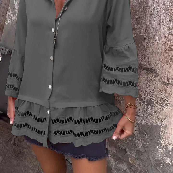 Miranda™ | Blusa Elegante em Estilo Ibiza