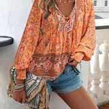 Arya - Blusa Elegante com Flores