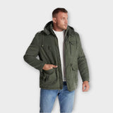 Nigel | Casaco Parka Militar Quente para Homens