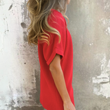 Diana™ | Blusa Elegante com Decote Redondo