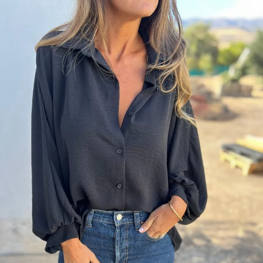 Nathalie™ | Elegante Blusa Oversize