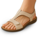 Elize™ | Sandálias de couro ortopédicas de material de alta qualidade