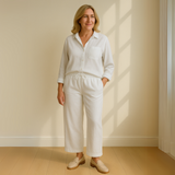 Yvonne™ | Conjunto de 2 peças - Blusa & Calças Largas