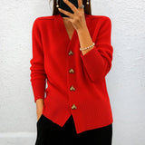 Lydia™ | Pullover elegante com botões em forma de coração