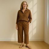 Yvonne™ | Conjunto de 2 peças - Blusa & Calças Largas