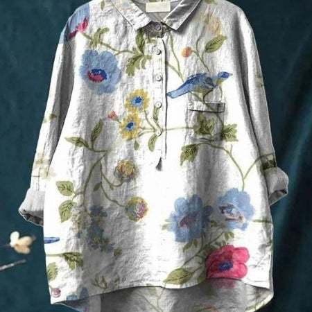 Louise | Blusa com Estampa de Flores