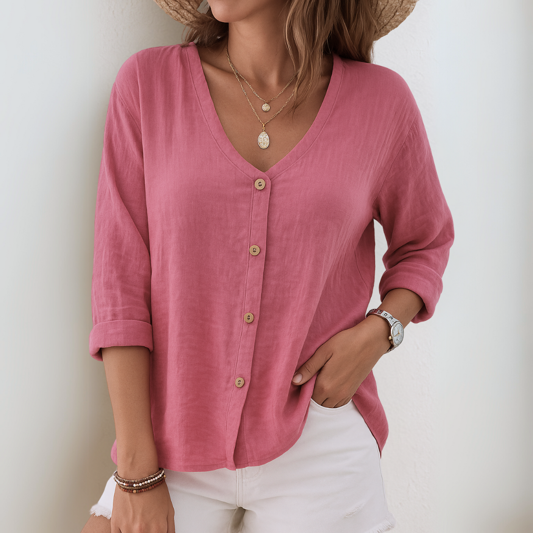 Maria™ | Blusa Casual Elegante
