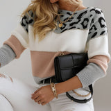 Cheyenne™ | Pullover Casual com Padrão de Leopardo