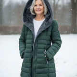 Olivia | Casaco de inverno com interior em pelo