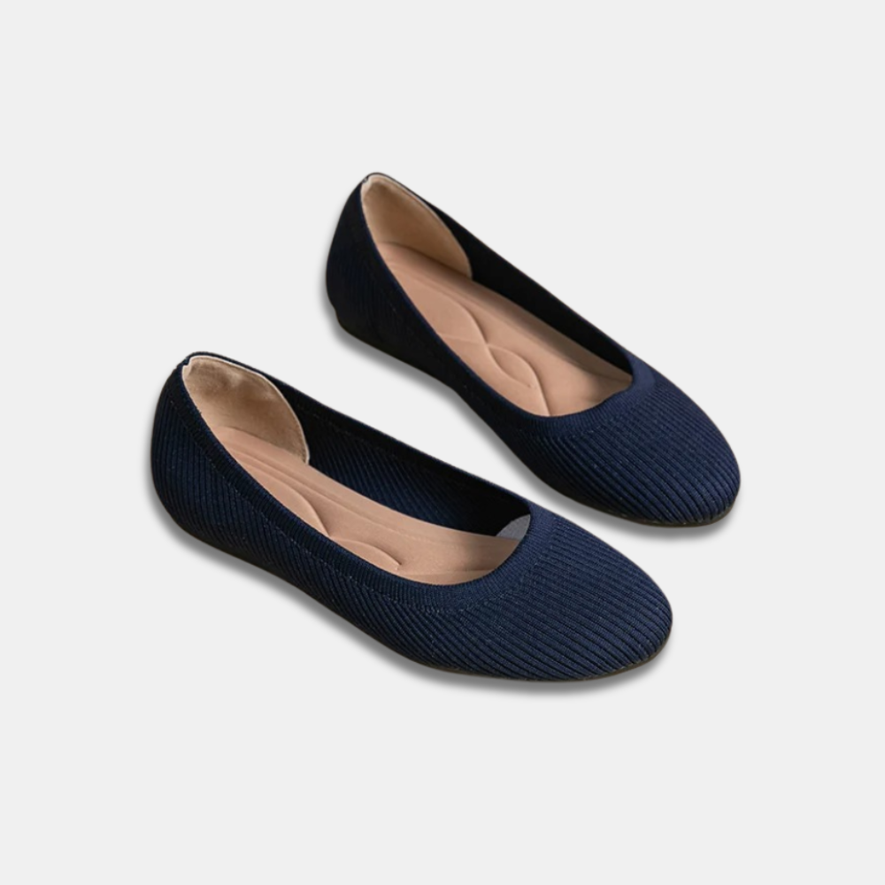 Edith™ | Elegante sapato ballerina respirável para calçar