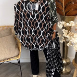 Janny™ | Blusa de Manga Longa Casual com Padrão Elegante