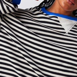 Anika™ | Pullover Listrado em Tamanho Grande