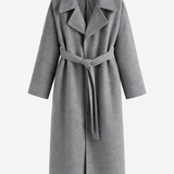 Joana | Casaco em lã com cinto