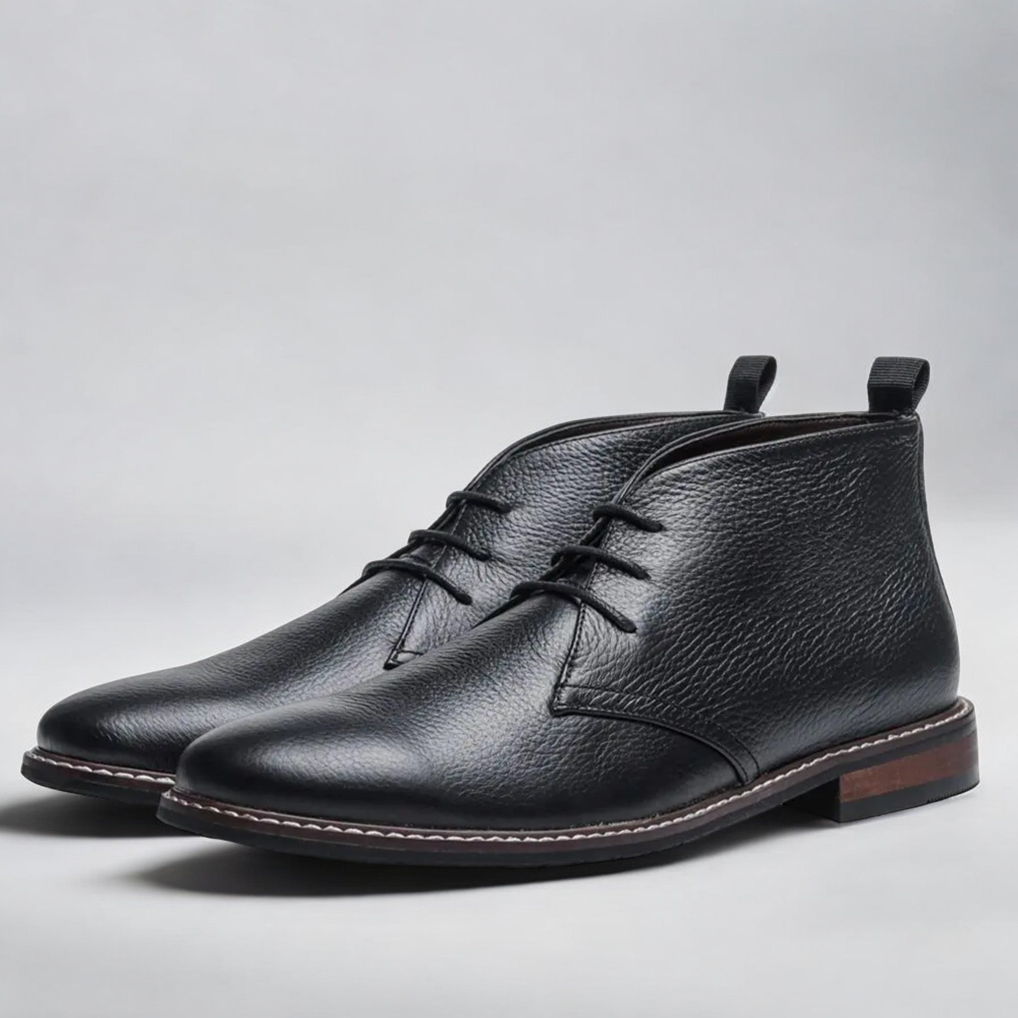 Harold | Botas Chukka de Couro Genuine