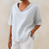Willeke™ | Blusa Elegante com Decote em V
