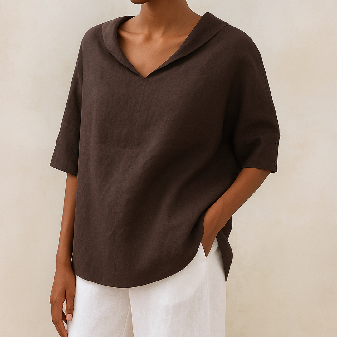 Willeke™ | Blusa Elegante com Decote em V