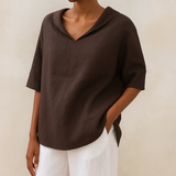 Willeke™ | Blusa Elegante com Decote em V