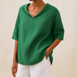 Willeke™ | Blusa Elegante com Decote em V