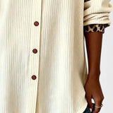 Maria™ – Blusa de manga comprida com padrão leopardo