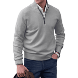 Theo™ | O Pullover Elegante com Zíper