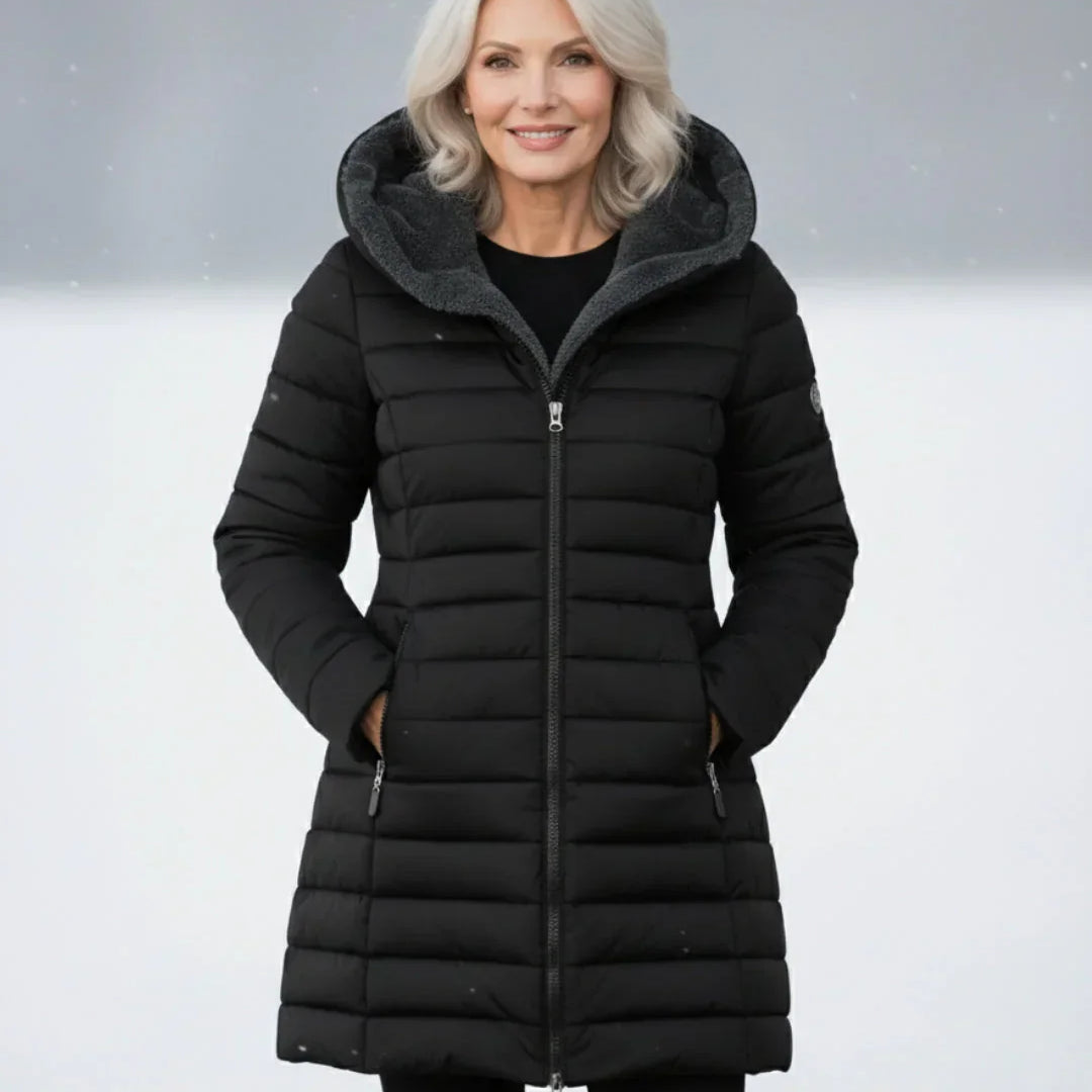 Olivia | Casaco de inverno com interior em pelo