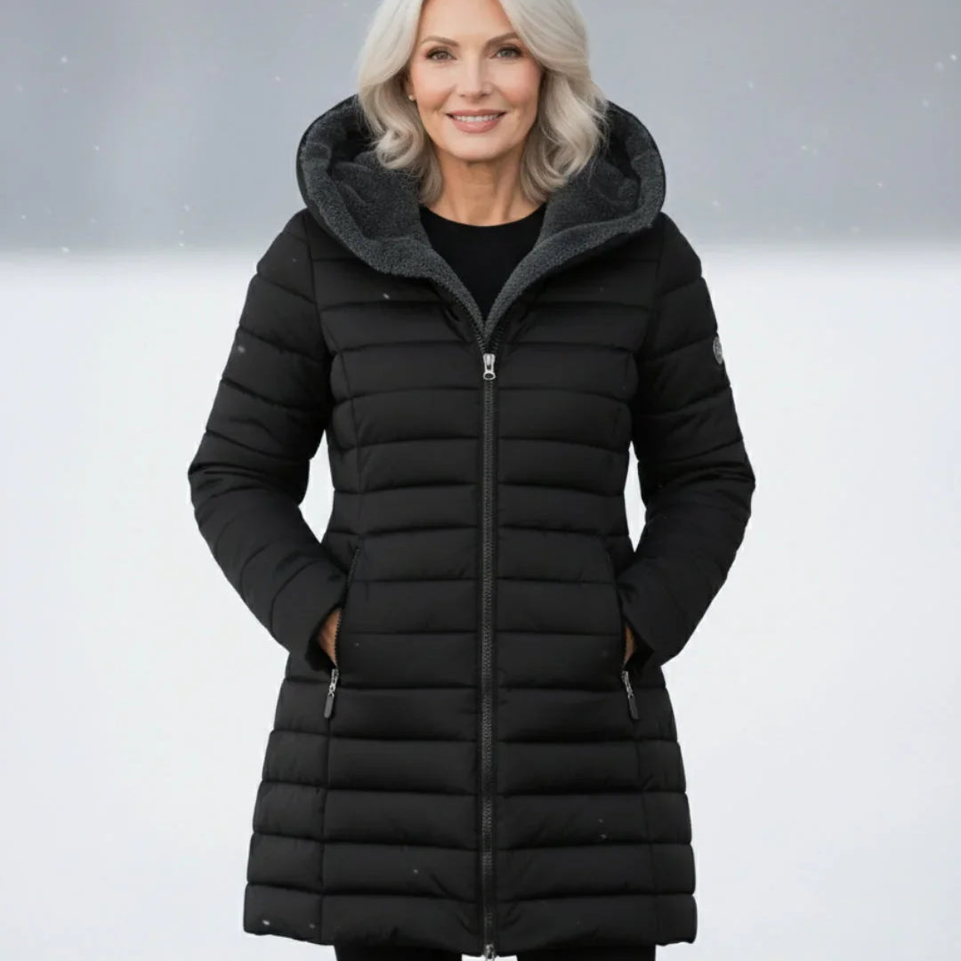 Olivia | Casaco de inverno com interior em pelo