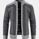 Camden | Sweater de Patches em Suede Sintético com Fecho