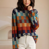 Andrea™ | Pullover de gola alta em suave caxemira