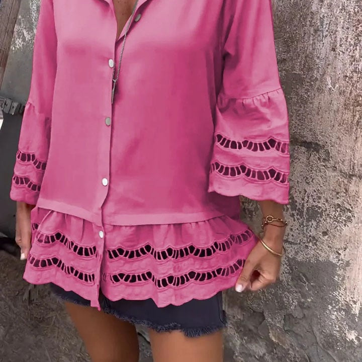 Miranda™ | Blusa Elegante em Estilo Ibiza