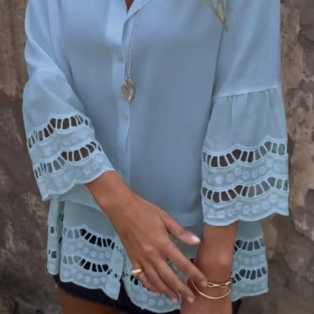 Miranda™ | Blusa Elegante em Estilo Ibiza