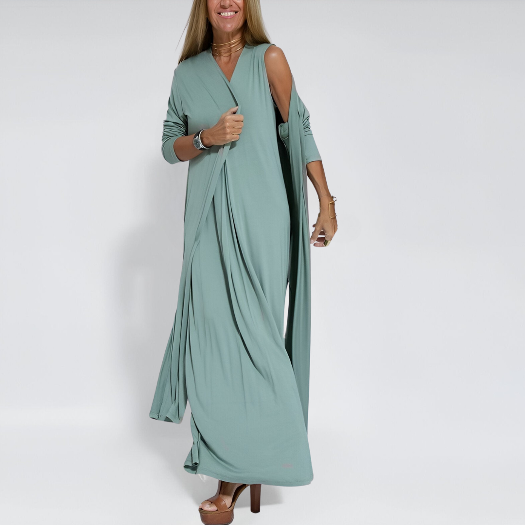 Karin™ | Vestido de Verão Elegante + cardigan grátis