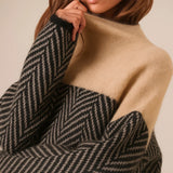 Stefanie™ | Sweater de Gola Alta Macio