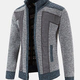 Camden | Sweater de Patches em Suede Sintético com Fecho