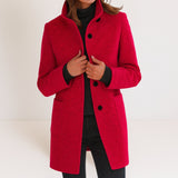Stella™ | Casaco feminino com gola alta