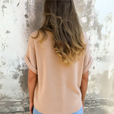 Diana™ | Blusa Elegante com Decote Redondo