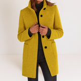 Stella™ | Casaco feminino com gola alta