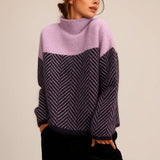 Stefanie™ | Sweater de Gola Alta Macio