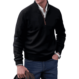 Theo™ | O Pullover Elegante com Zíper