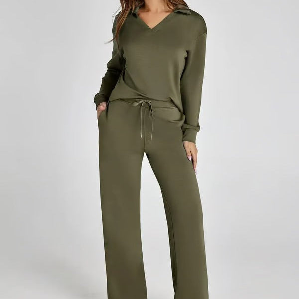 Nova | Conjunto de Manga Longa de 2 Peças