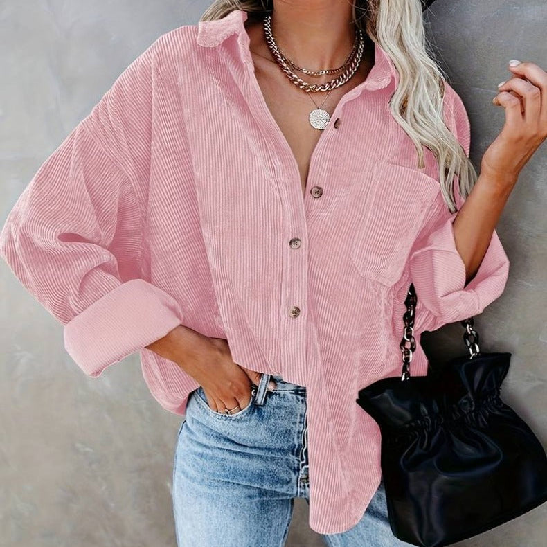 Bella™ | Camisa de Veludo Vintage