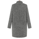 Caterinella™ | Casaco de Lã Longo