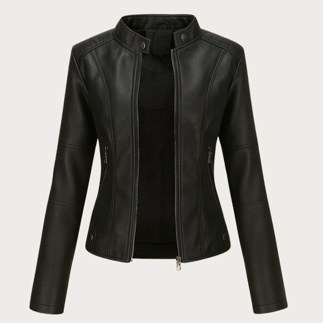 Jeniffer™ | Casaco de pele em estilo moderno