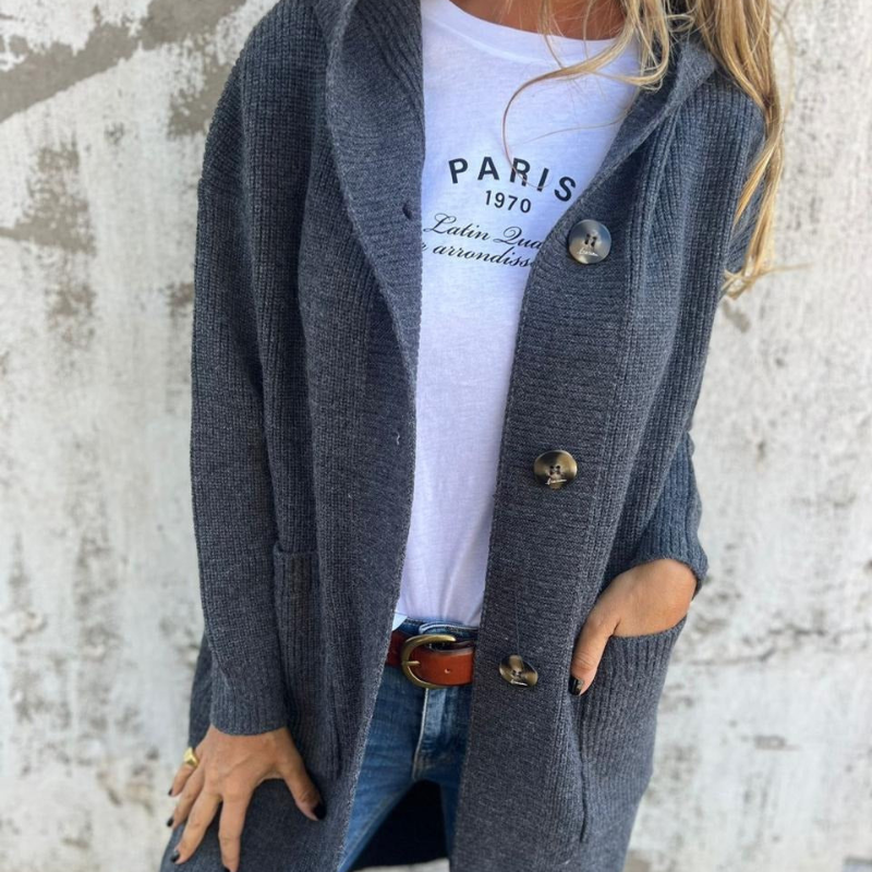 Vanessa – Casaco Longo de Malha