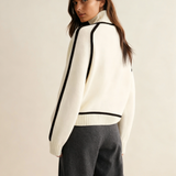 Maria™ | Pullover de Gola Alta Essencial