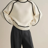 Maria™ | Pullover de Gola Alta Essencial