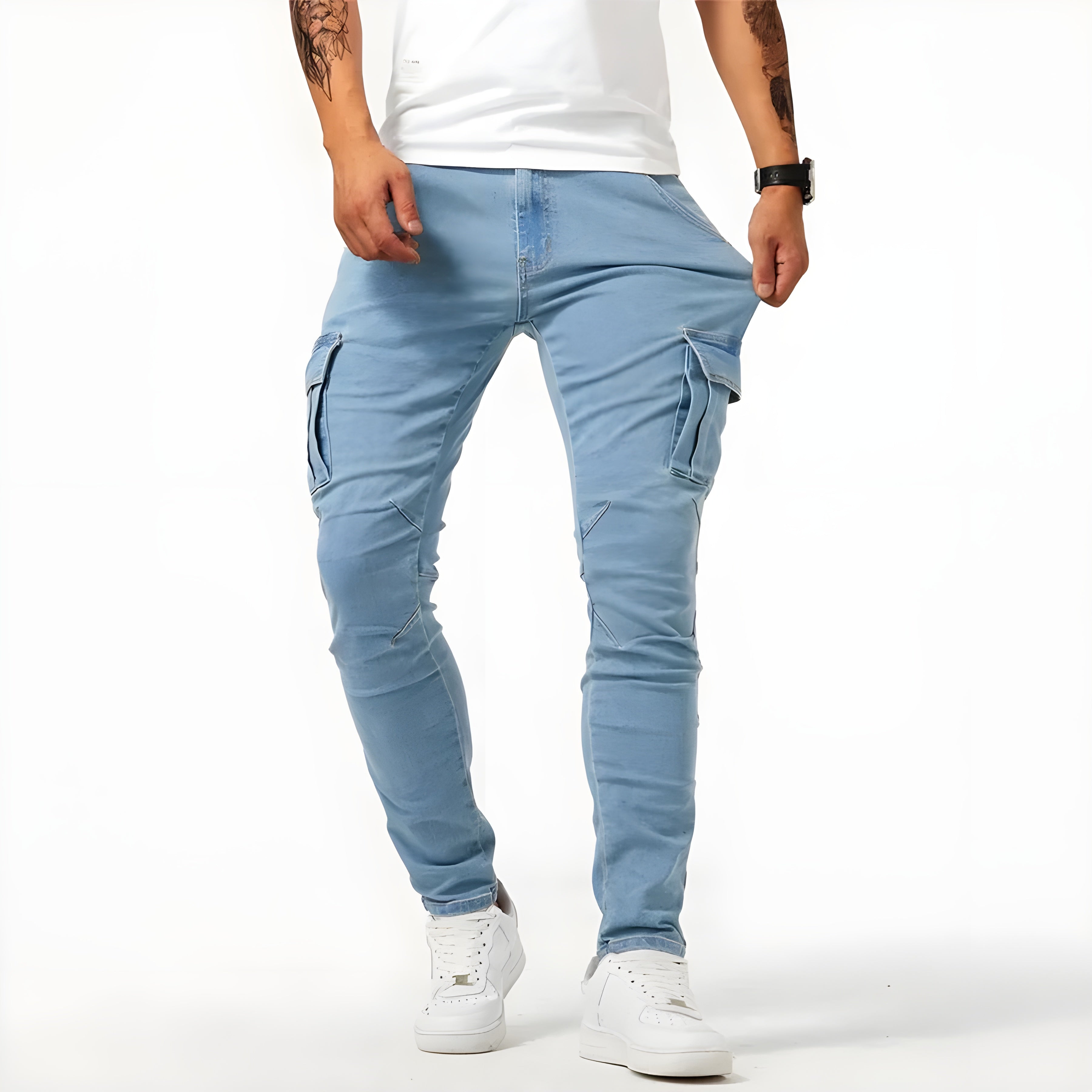 Jack™ | Jeans Cargo de Denim