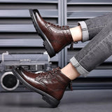 Alfred | Botas de Ranger em Couro para Homens