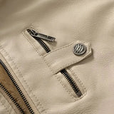 Toby – Casaco de Couro com Capuz