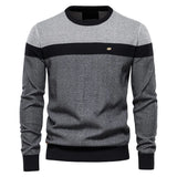Edward - Sweater de Gola Redonda para Homens